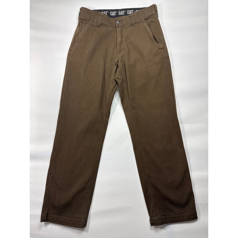 Caterpillar‎ CAT Men's Brown Utility Work Pants - Size 30x30 (31x29)